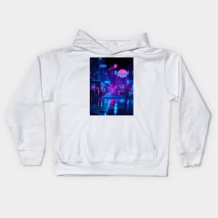 Night Lights Kids Hoodie